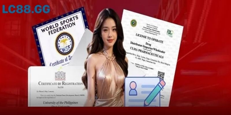 Giấy Phép Hoạt Động - Minh Chứng Tính Hợp Pháp Của LC88 Nhà cái đủ tiêu chuẩn hoạt động hợp pháp