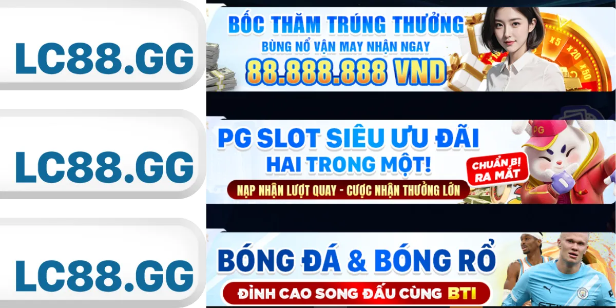 LC88 – Trang Cá Cược Nổ Hũ, Thể Thao, Casino Đỉnh 2026 Khuyến mãi luôn lớn và đa dạng hơn nhà cái khác